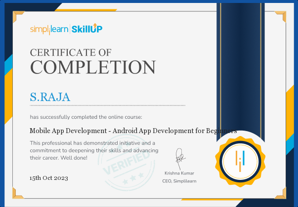 Certificate 3